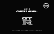 2014 Nissan GT-R Owner's Manual