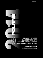 2014 Polaris Ranger 570 EFI Owners Manual