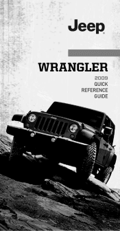 2009 Jeep Wrangler Quick Reference Guide