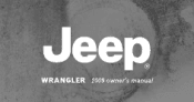 2009 Jeep Wrangler Owner's Manual
